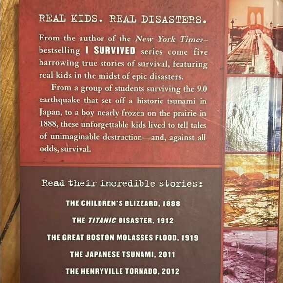 I Survived True Stories Hardcover Book by Lauren Tarshis - Scholastic Book - Picture 4 of 5